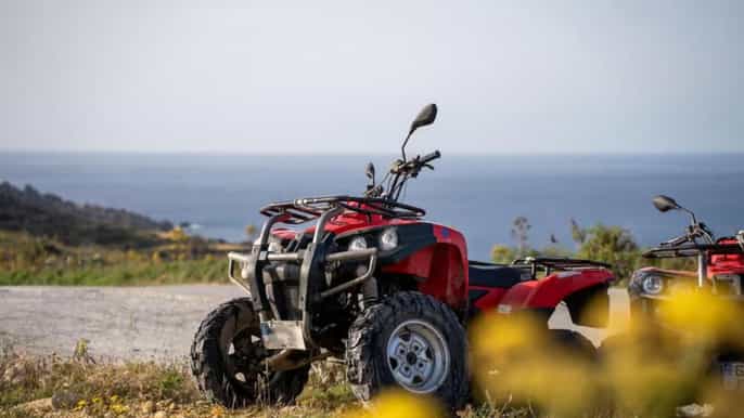Malta: Quad-Tour auf Gozo mit privater Bootsfahrt