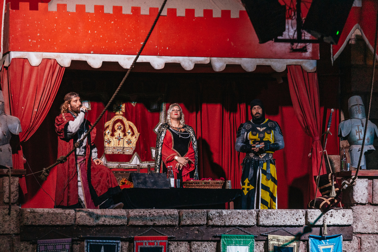 Tenerife: Show medieval no Castillo San Miguel com jantarIngresso VIP com Cava e assento na primeira fila (sem transporte)