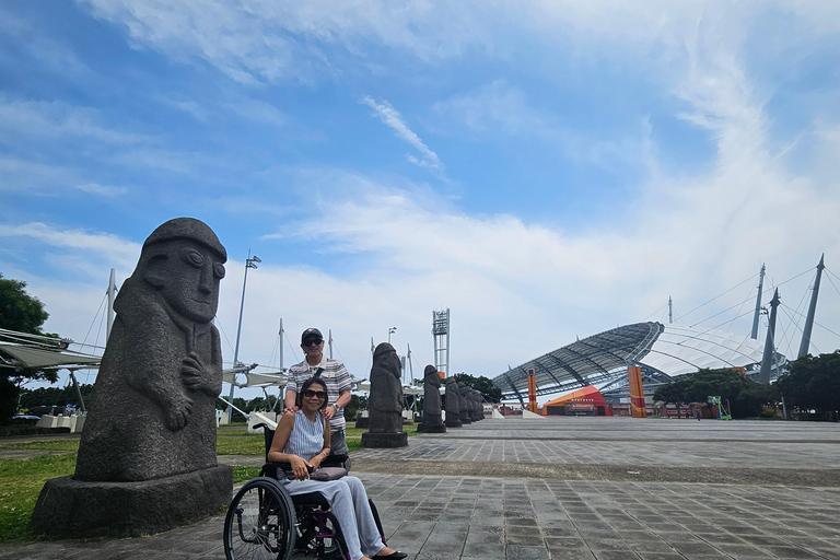 en resa till Jeju Island i rullstol (WHEELCHAIR TOUR)