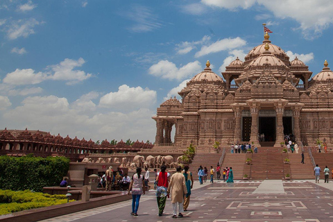 Delhi: tour espiritual com guia de turismo e transporte