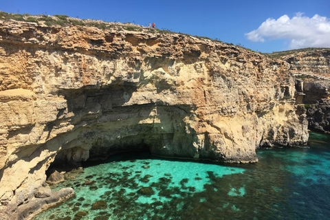 From Mellieha: Three Bay Cruise Including The Blue Lagoon