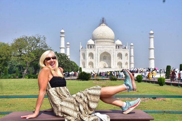 From Delhi: Taj Mahal Sunrise Tour With Options