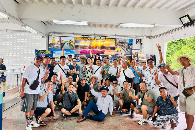 Bangkok: 2 hrs Private Longtail Boat Canal Tour & Big Buddha