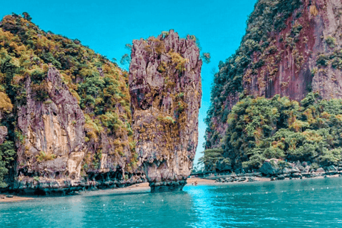 From Phuket: Phang Nga & James Bond Canoeing by Speedboat James Bond: Excluded Hotel Roundtrip Transfer