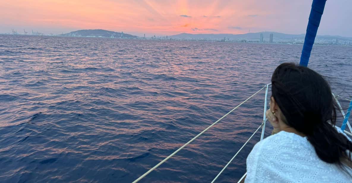 Sunset Sailboat Cruise with Drinks and Snacks — a boat tour from Barcelona, Spain