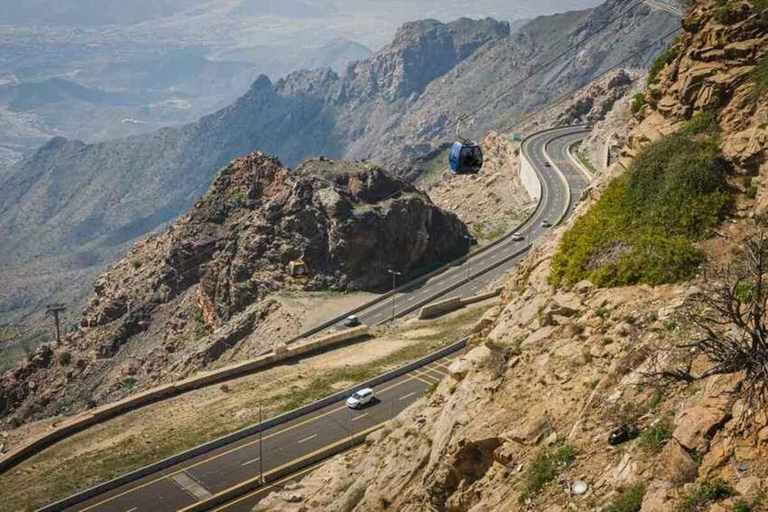 Besuche Taif, die Stadt der Rosen, von Jeddah aus