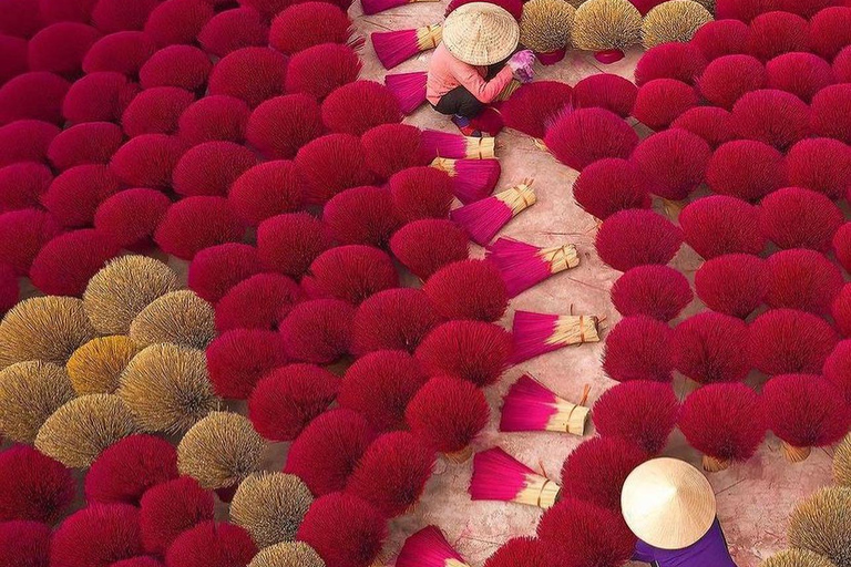 Hanoi: Silk Village Or Hat and Incense Village SMALL GROUP Afternoon: Hanoi Hat Village & Incense Village - SMALL GROUP