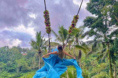 Bali Swing Experience with Jungle, Bed, & Love Swing Balinese Swing