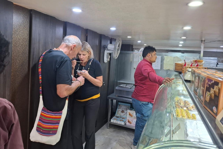 Old Delhi: Street Food Night, Spices, Bazaars & Tuk Tuk Ride Street Food Night, Spices, Bazaars with Pick-up & Drop-off