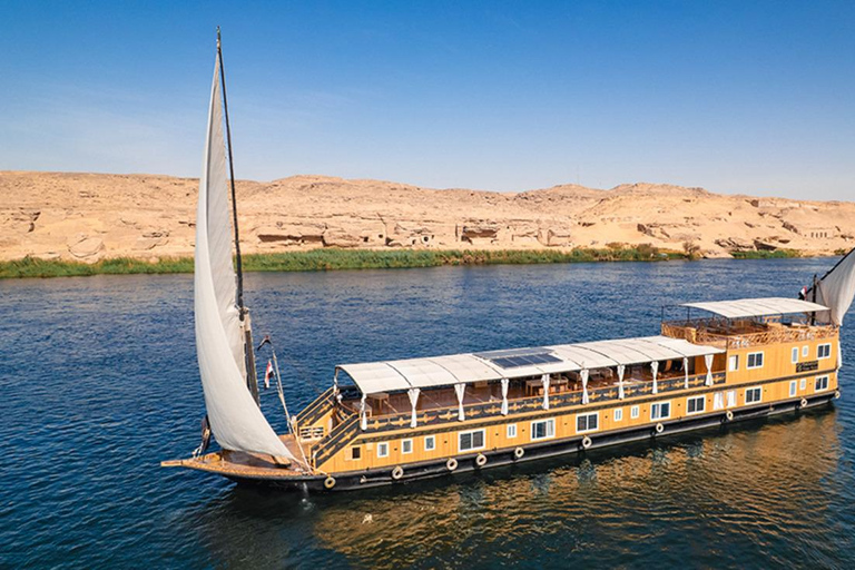 Asuan: 2-dniowy rejs statkiem Dahabiya po Nilu z Asuanu do Luksoru