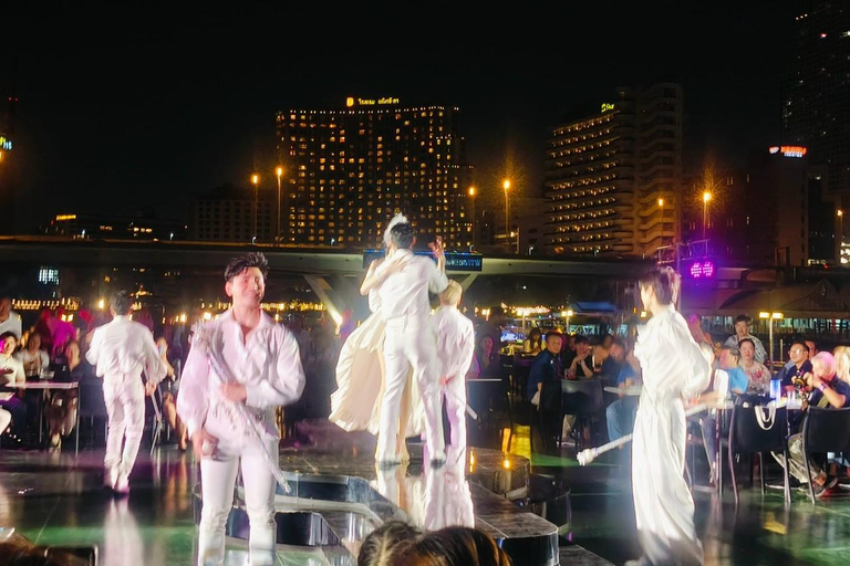 Bangkok: Carnival Party Dinner Cruise with Live Performance
