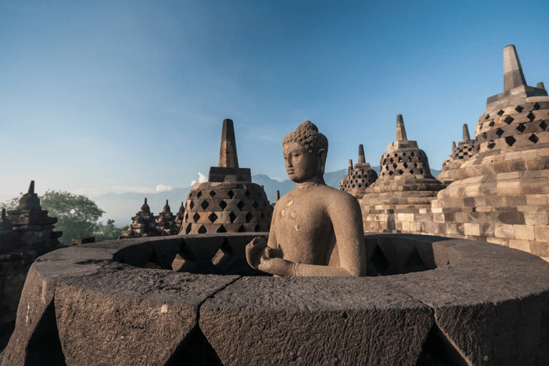 Tour di un giorno all&#039;alba del vulcano Merapi, Borobudur e PrambananTour di un giorno all&#039;alba del vulcano Merapi, di Borobudur e Prambanan