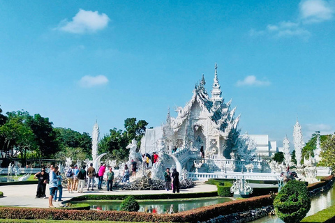 Chiang Rai: Explore 3 Highlight Temples (White, Blue, Red) Meeting Point: Wat Phra Singh (Hotels Outside Pickup Area)