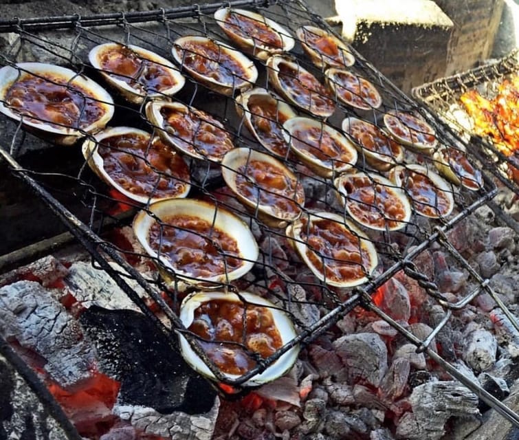 Traditioneller Fischmarkt Und Kecak Feuertanz Bei Sonnenuntergang