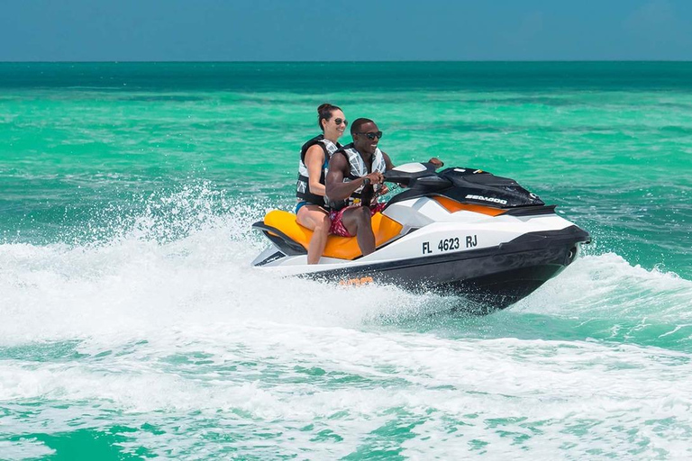 O paraíso de Mnemba; mergulho com jet ski na praia de Kendwa