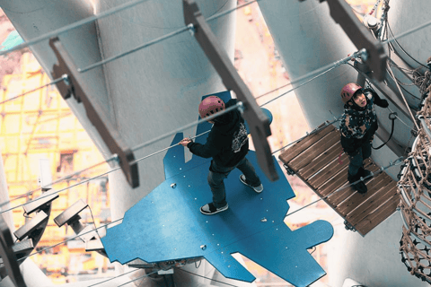 Guangzhou: Canton Tower spannend Skywalk avontuurBlauwe lijn (198m)