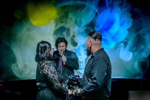 Las Vegas: Ceremonia ślubna w nawiedzonym domu + zdjęcia