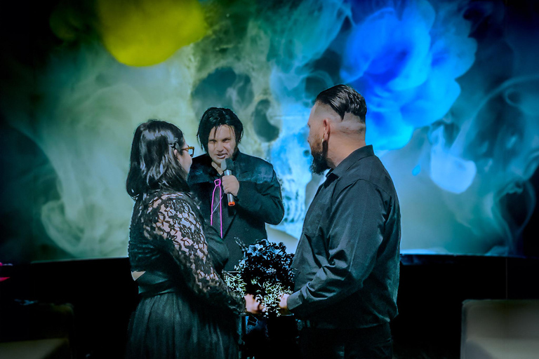 Las Vegas: Ceremonia ślubna w nawiedzonym domu + zdjęcia