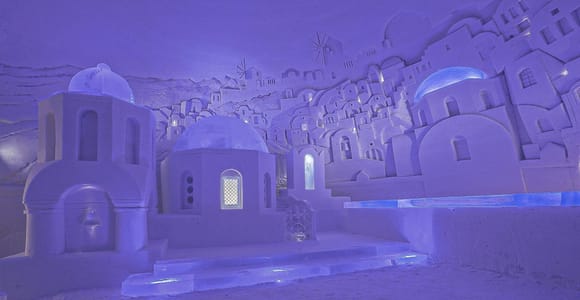 Levi: Trip to Lapland Snow Village with Entry Tickets