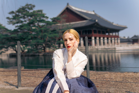 Visite photographique du Hanbok dans un palais par Daehanhanbok