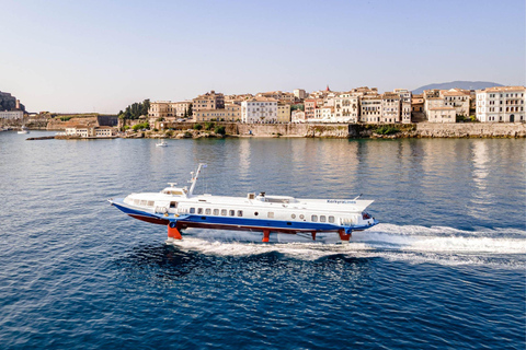 Discover Paxi: Ferries Between Corfu and Paxi Island Corfu Island →→→ Paxi Island (One-Way)