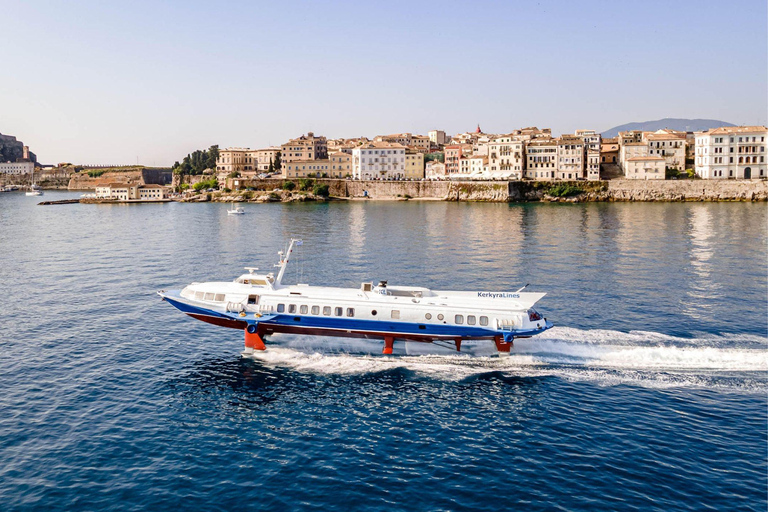 Discover Paxi: Ferries Between Corfu and Paxi Island Corfu Island →→→ Paxi Island (One-Way)