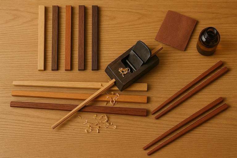 Tokyo: Shinjuku Chopstick Making Class