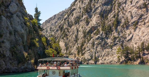 Antalya & Kemer: Green Canyon Boat Trip with Lunch