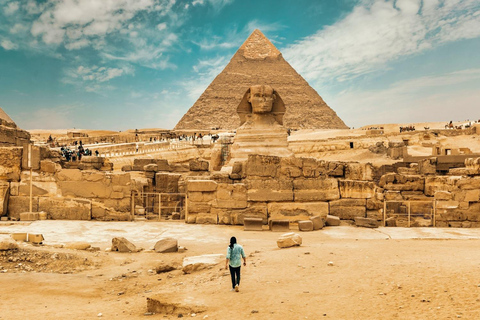 Giza Pyramids and Grand Egyptian Museum Private Tour