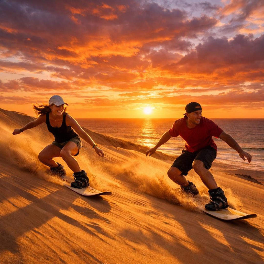 Agadir : sandboard avec dîner et sortie en quad en option