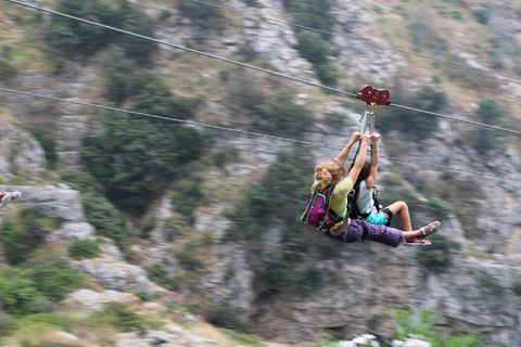 Furore: Flug des Engels Zipline-Erlebnis