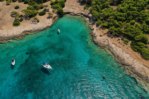 Private Boat Trip Hydra &amp; Poros to Explore Saronic Islands