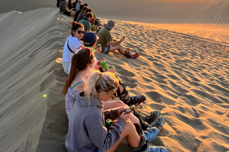 Huacachina: Dune buggy, bodyboarding, and sunset adventure Huacachina: Dune buggy adventure, bodyboarding, and sunset