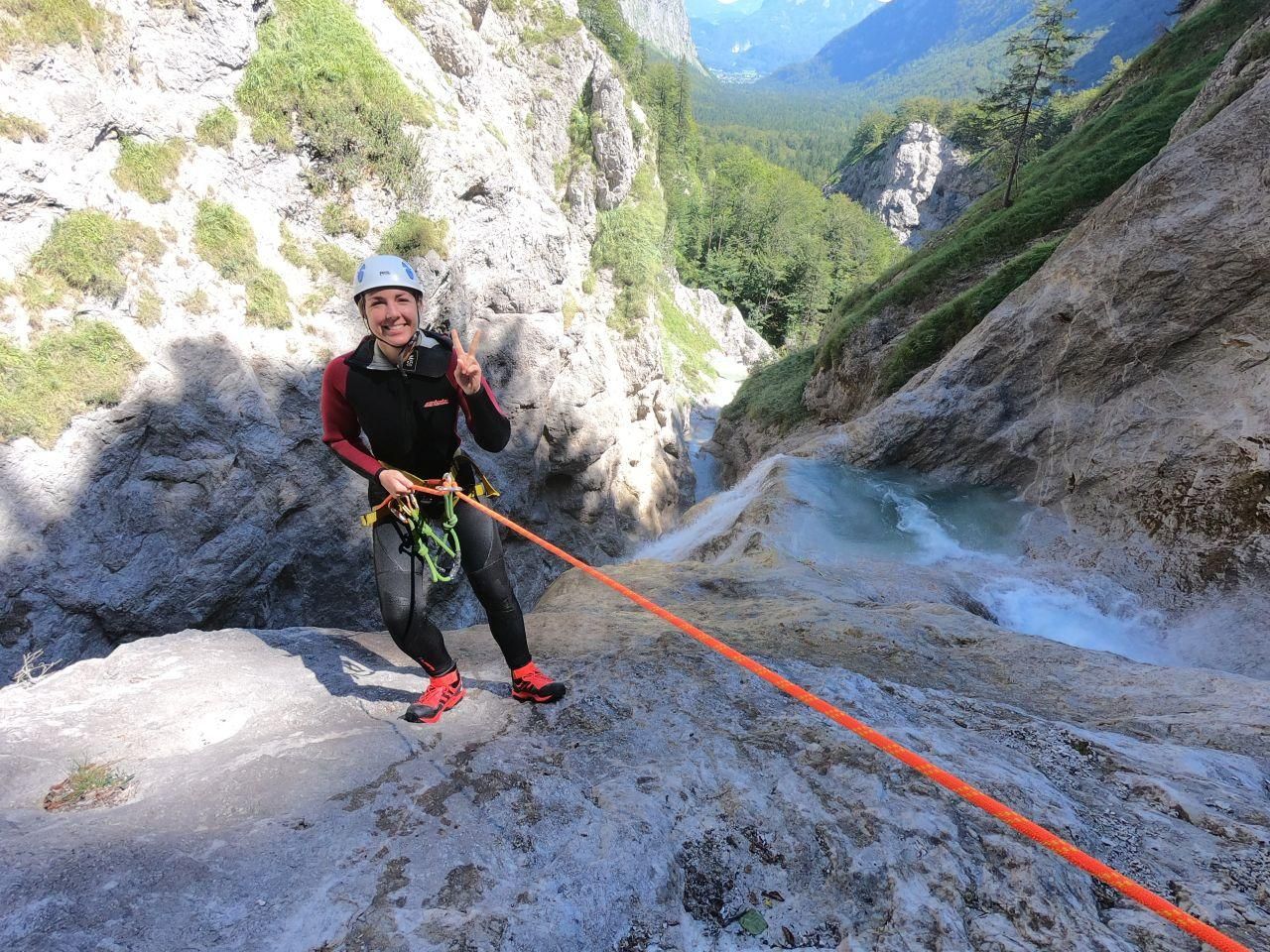 Bayern: Canyoning für Fortgeschrittene – Halbtagestour