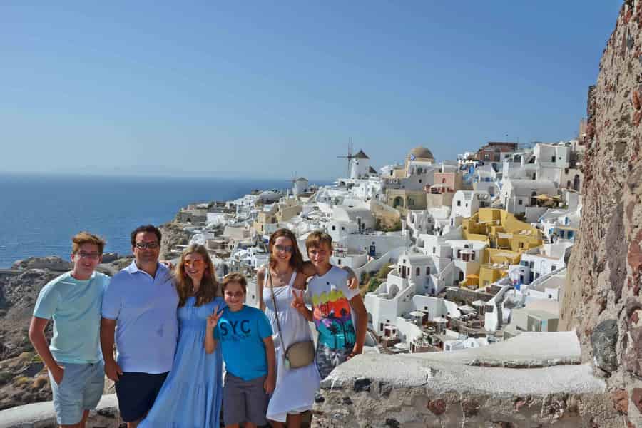 Santorini Highlights Tour mit optionaler Weinverkostung. Foto: GetYourGuide