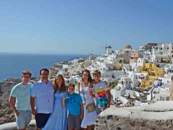Santorini Highlights Tour med vinprovning alternativ