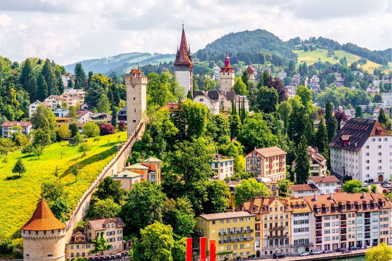 Zurigo: Escursione privata di un giorno a Lucerna, Engelberg e il monte Titlis