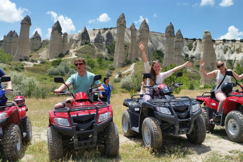 Cappadocia ATV (Quadbike) Tour1 hour tour covers 2 points, 2 hour tour covers 4 points.