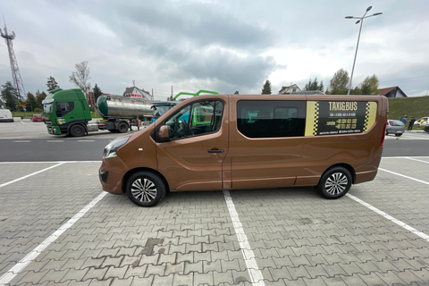 Zakopane: Luchthaventransfer van/naar Krakau van/naar Zakopane