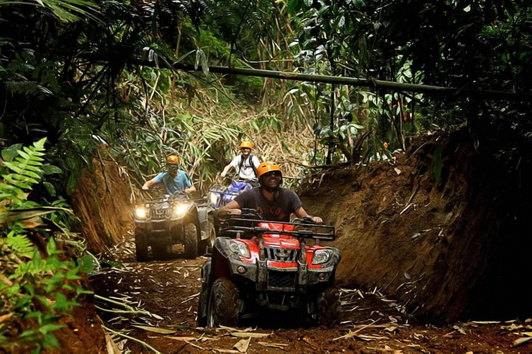 Bali: Ubud Rafting, ATV Ride, and Art Market Tour Single ATV only with meeting point (No Pick up & Drop Off)