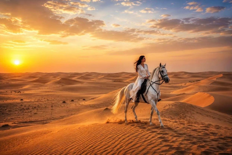 Qatar Desert Trails: Horse Ride & Dune Buggy Adventure