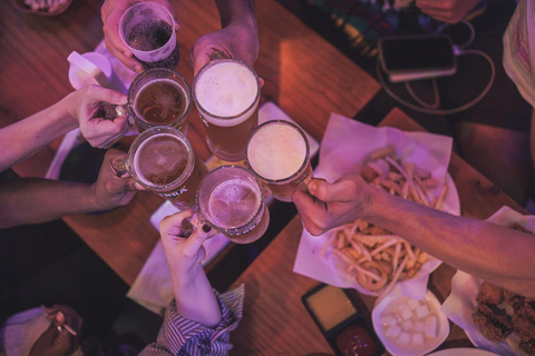 Séoul : Visite culinaire de l&#039;après-midi en Ebike et &quot;Happy Hour&quot; (nourriture et boissons)