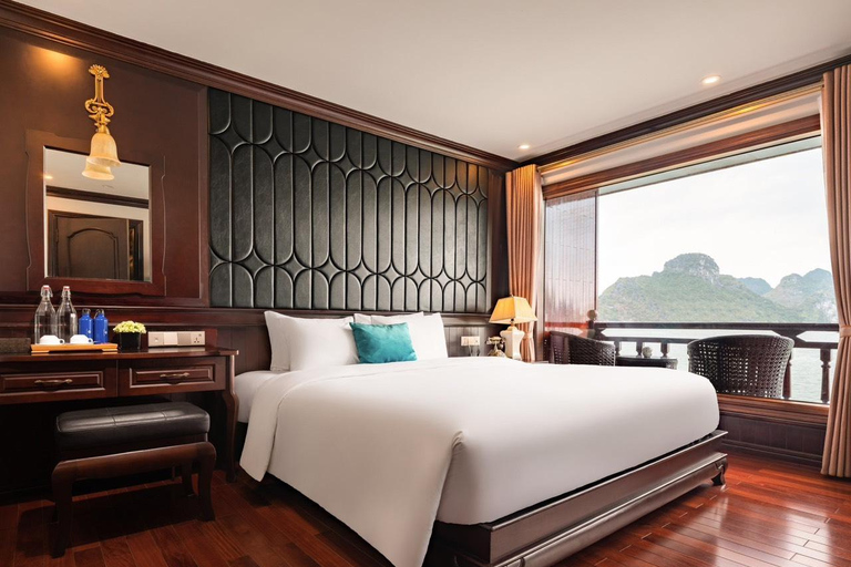 Hanoi: 3-Day UNESCO Luxury Ha Long/Lan Ha & Hanoi City Tour 3D2N Standard 3-Star Overnight Cruise & Ha Noi City