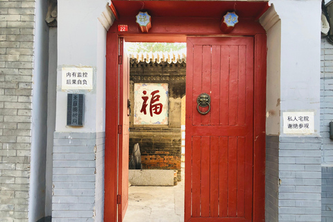 Tour a pie privado de 4 horas por el Templo de Lama y el Hutong