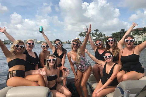 Party Pontoon Boat w/ Captain, Private up to 12ppl 6 Hours Boat Rental For 12 People