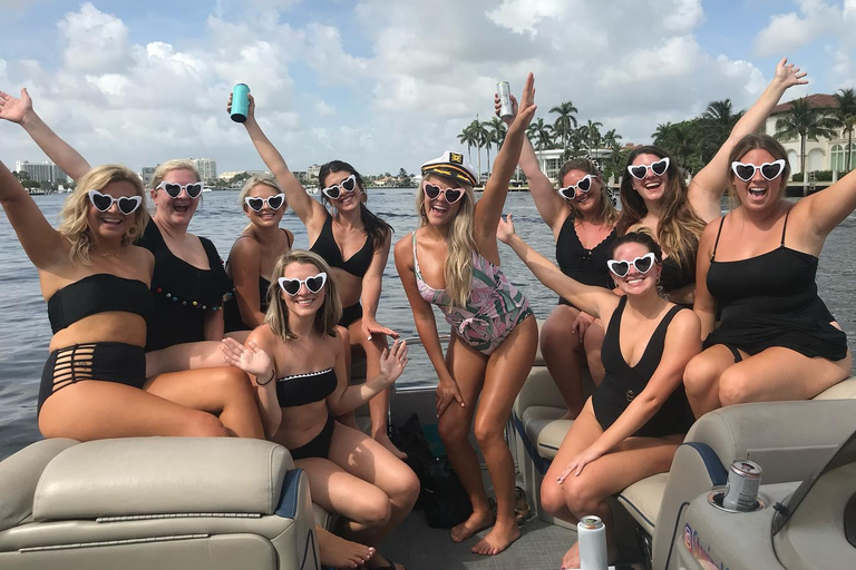 Party Pontoon Boat w/ Captain, Private up to 12ppl 6 Hours Boat Rental For 12 People