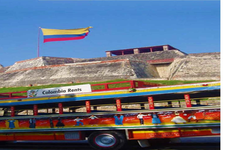 TOUR DE LA CIUDAD EN CHIVA TÍPICA CartagenaTOUR DE LA CIUDAD EN CHIVA TÍPICA