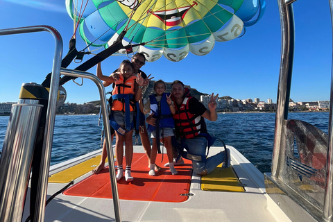 Alicante: Parasailing and Boat Ride