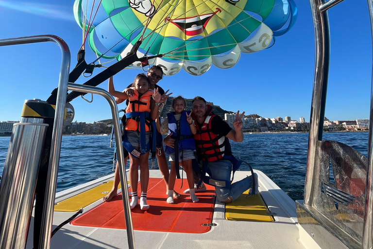 Alicante: Parasailing and Boat Ride