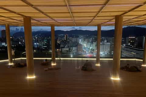 Hiroshima Night Tour: Local Dinner, Rooftop Views - Image 3